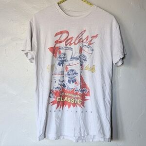 Pabst Blue Ribbon Vintage T-Shirt | Size Medium | Soft Patina Tee